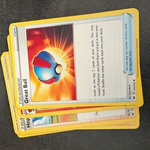 ❤️ like 5 or 10 item deal ❤️ Pokémon Trainer/ Card lot of 10.